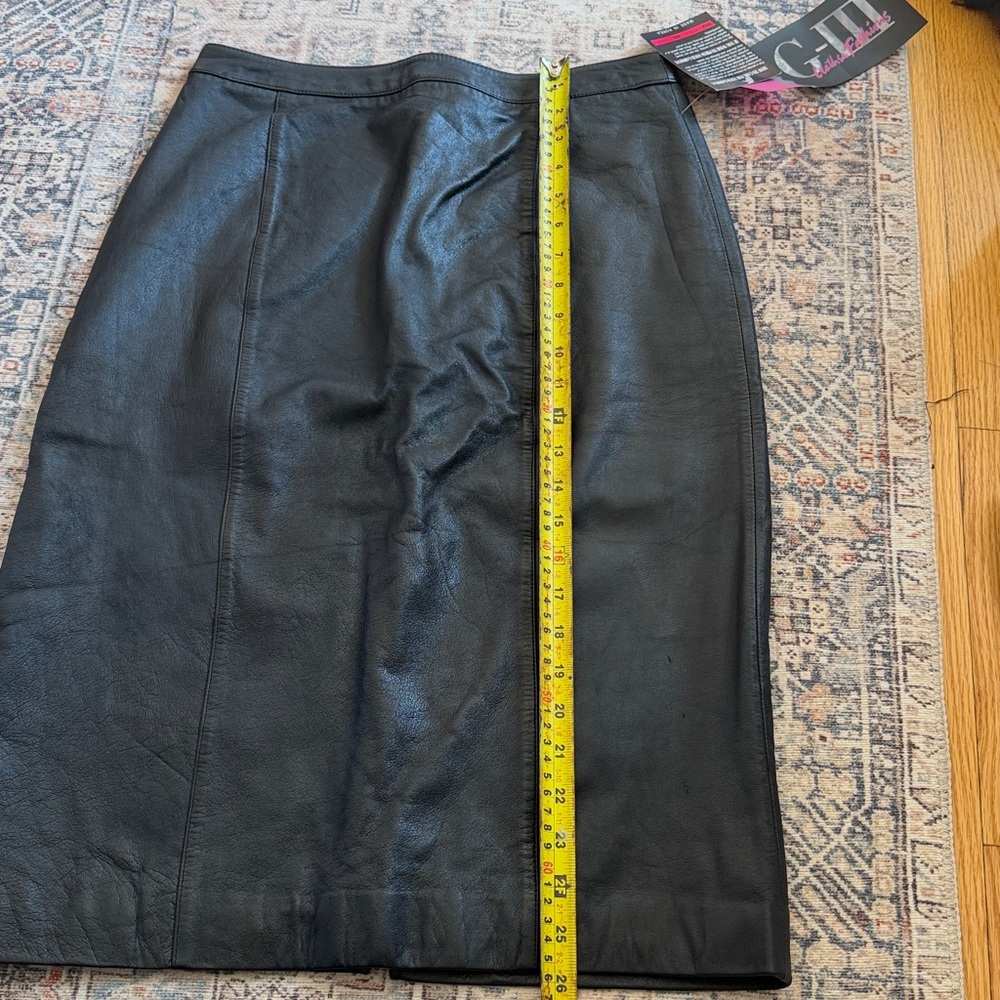Genuine Leather‎ Pencil Skirt - Picture 4 of 9
